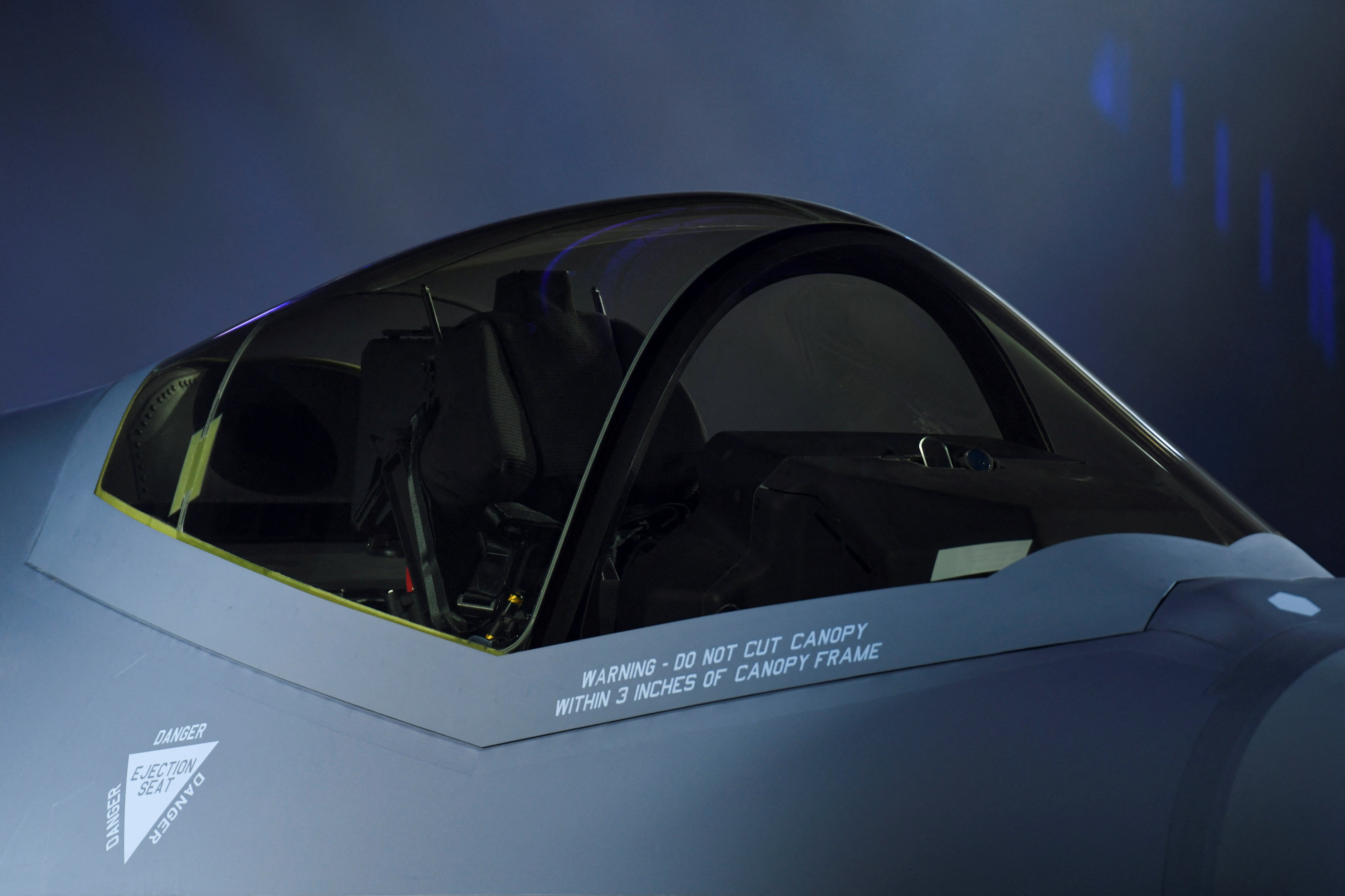 Rollout ceremony of F-35 fighter jets ordered by Finland at the Lockheed Martin Aeronautics facility in Fort Worth