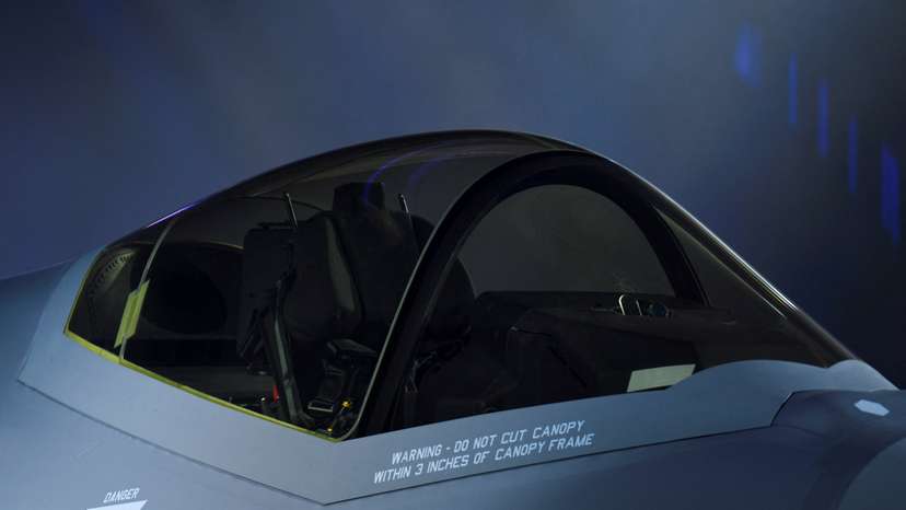 Rollout ceremony of F-35 fighter jets ordered by Finland at the Lockheed Martin Aeronautics facility in Fort Worth