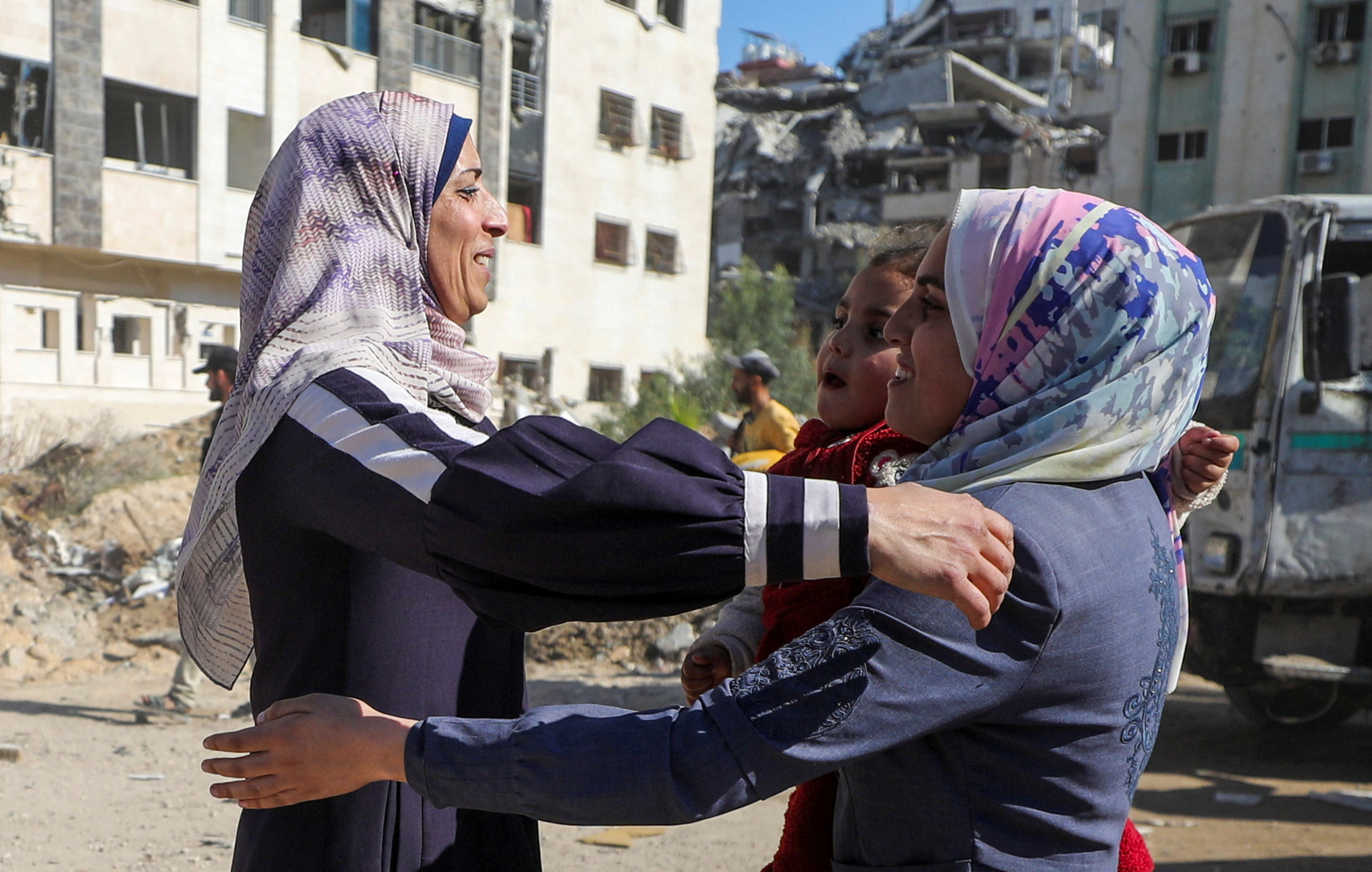 'Separation is hard and waiting is harder' - Mother, daughter reunite in Gaza City after 15 months apart