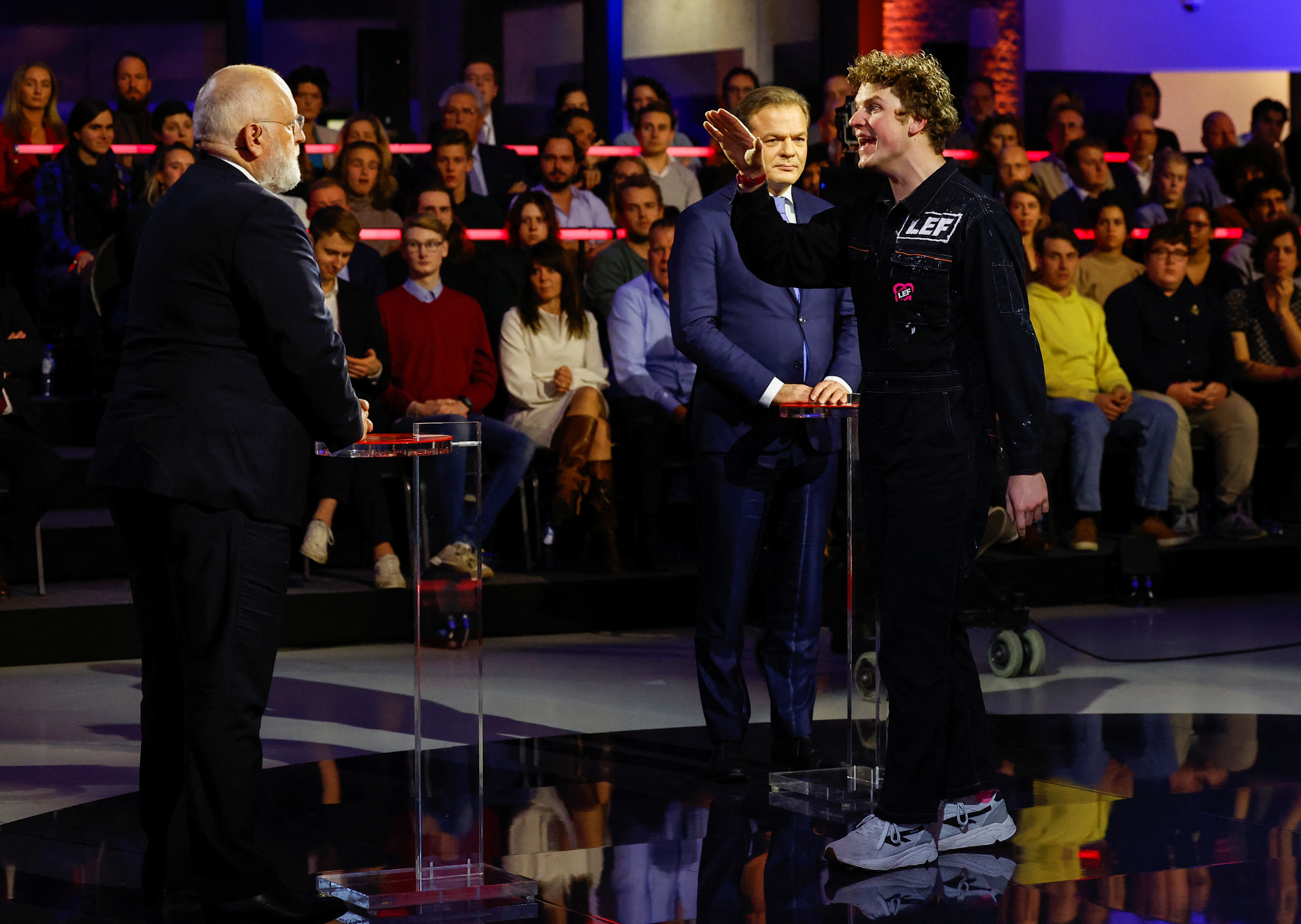 Final debate between candidates before Dutch election
