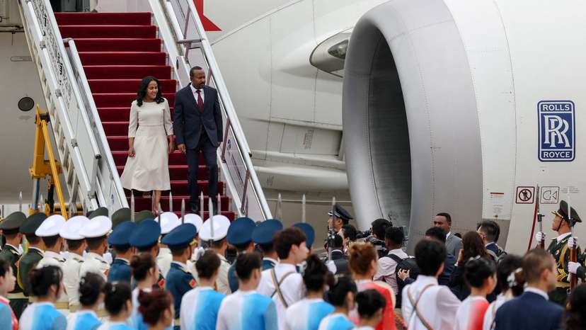 Forum on China-Africa Cooperation in Beijing - arrivals