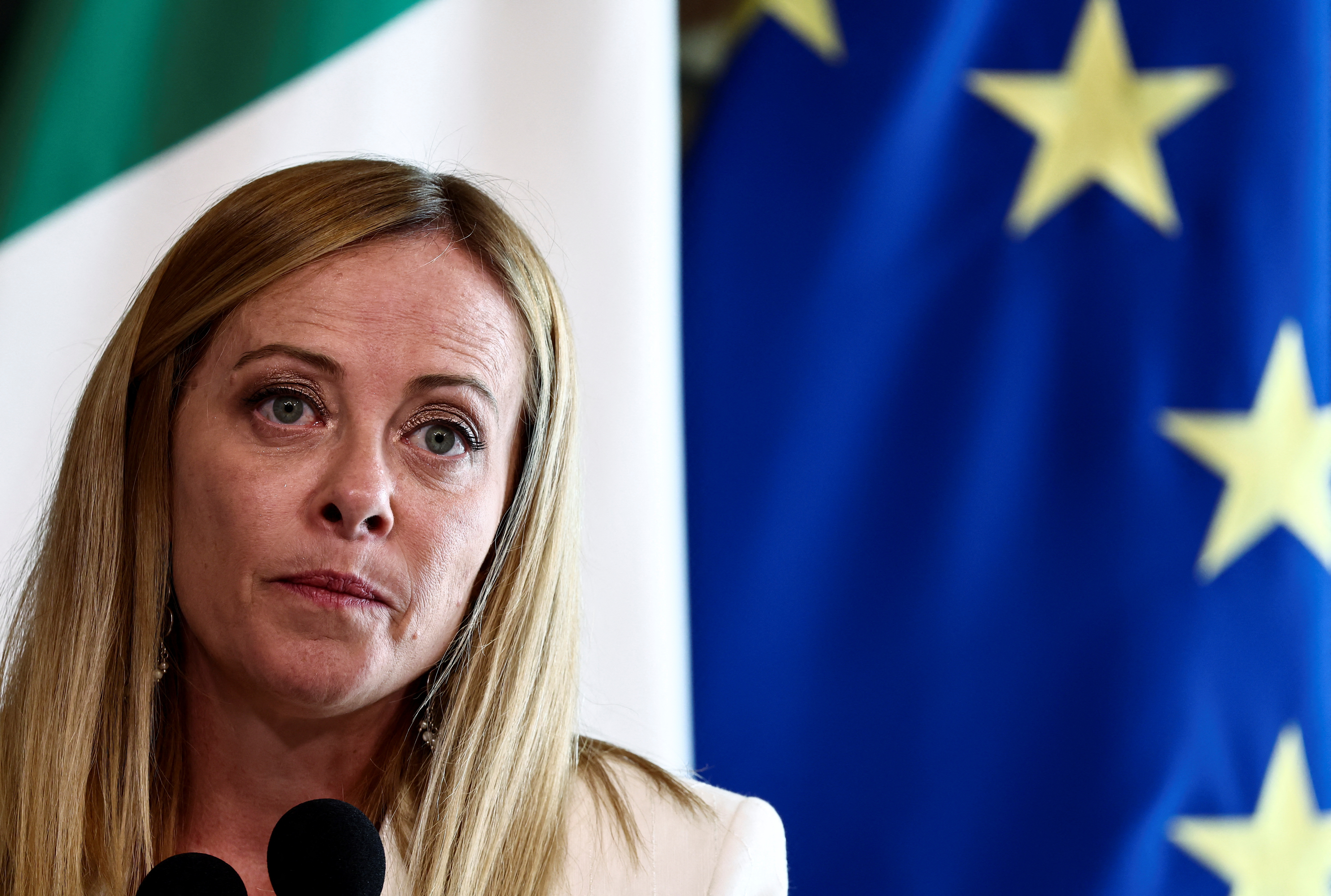 Italian Prime Minister Giorgia Meloni meets Austrian Chancellor Christian Stocker in Rome