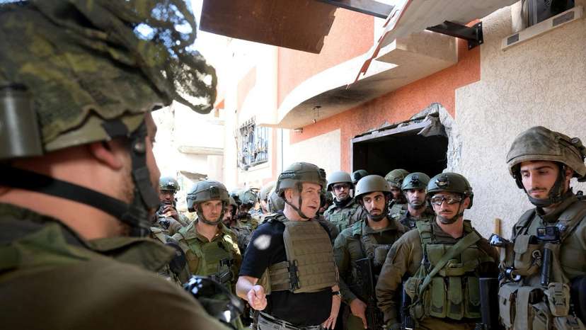 Israeli Prime Minister Netanyahu visits Gaza Strip