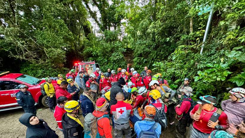 Plane crash in Escazu, outside San Jose