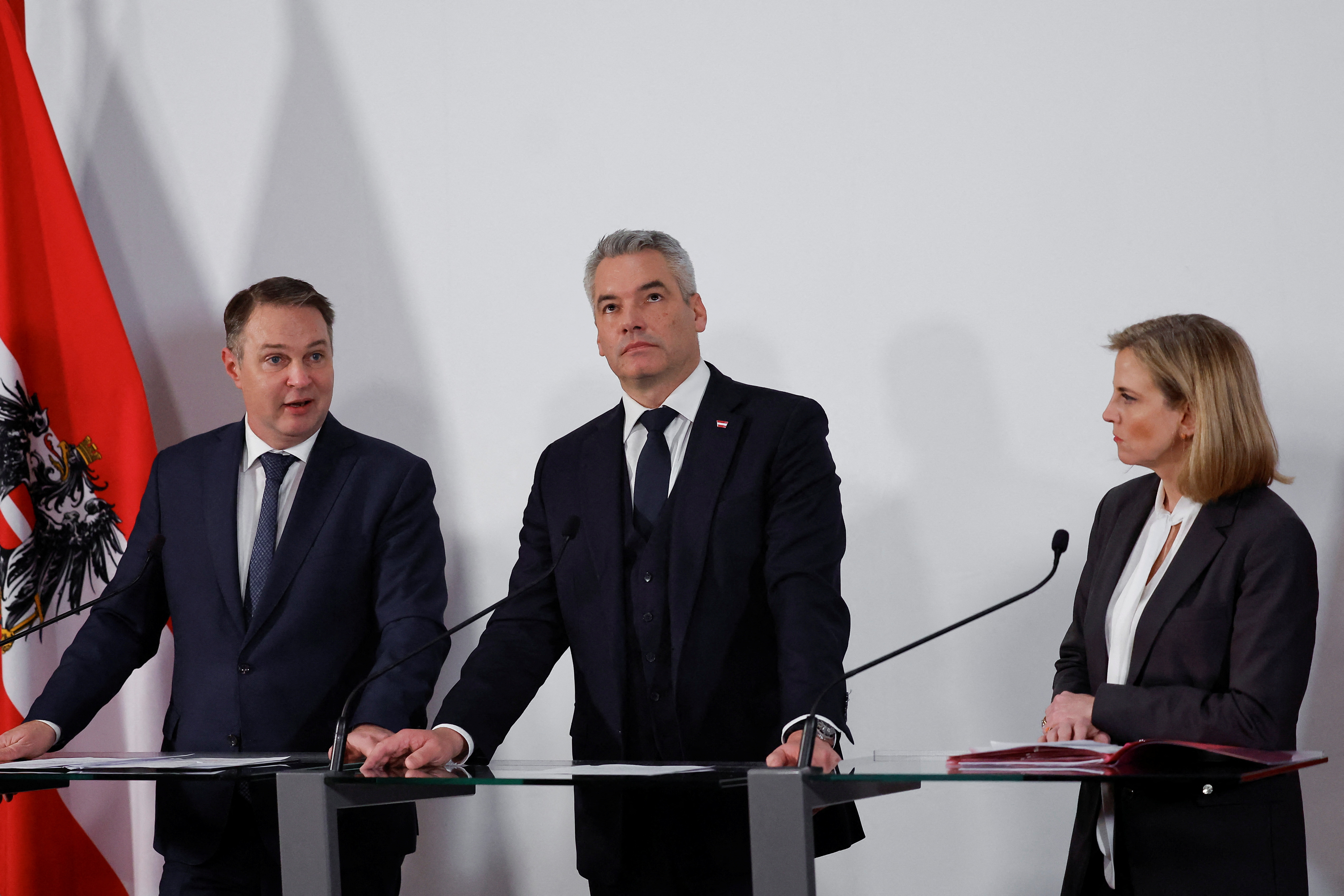Press statement after coalition talks in Vienna