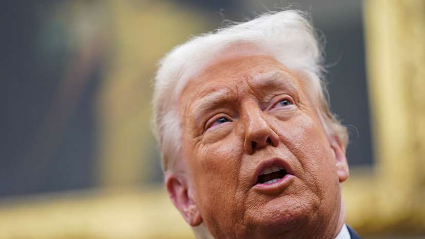 U.S. President Donald Trump meets with Jordan's King Abdullah at the White House in Washington