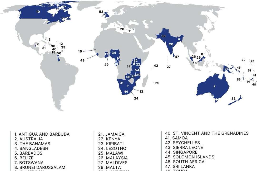 With over 2.5 billion people—nearly a third of the world’s population—the Commonwealth represents one of the most globally diverse political associations. Spanning Africa, Asia, the Caribbean and Americas, Europe, and the Pacific, its
