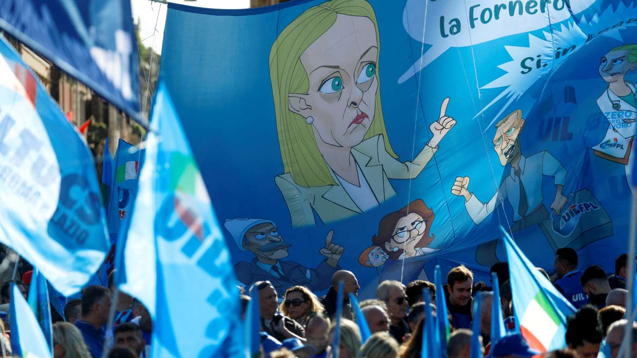 Italy's main trade unions, CGIL and UIL, call for a four-hour strike against the Government's 2024 budget