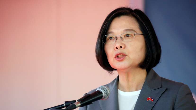 Taiwan's President Tsai Ing-wen visits Haiti