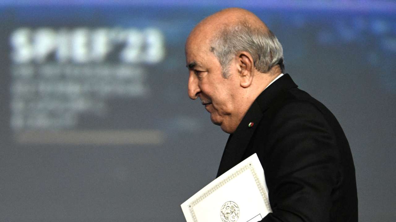 Algerian President Tebboune attends St Petersburg International Economic Forum