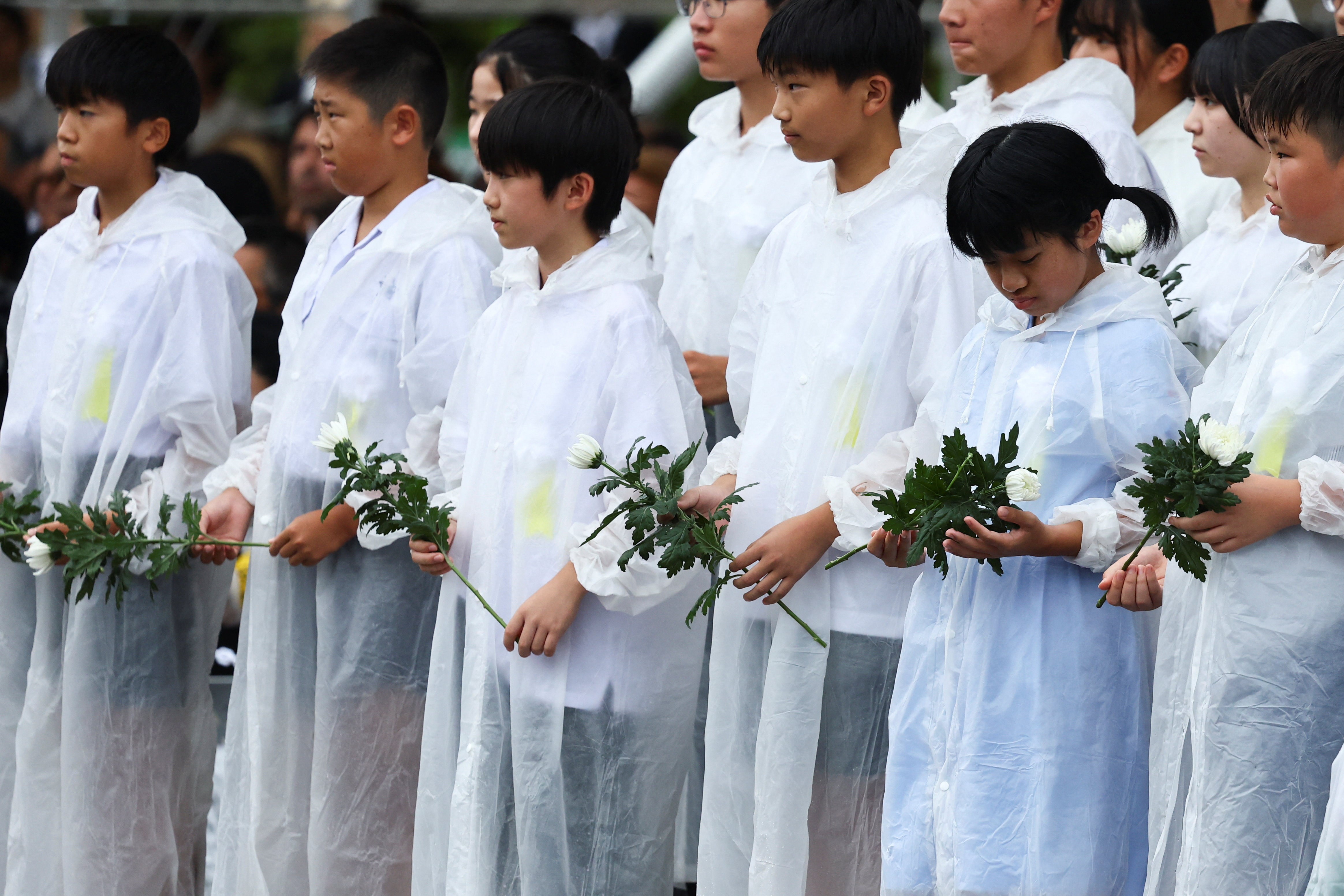 80th anniversary of World War Two atomic bombing, in Nagasaki