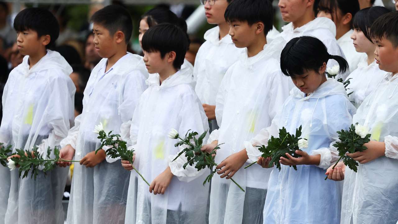 80th anniversary of World War Two atomic bombing, in Nagasaki