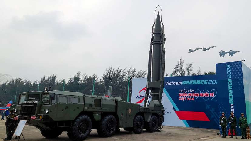 FILE PHOTO: Vietnam holds first international arms expo in Hanoi