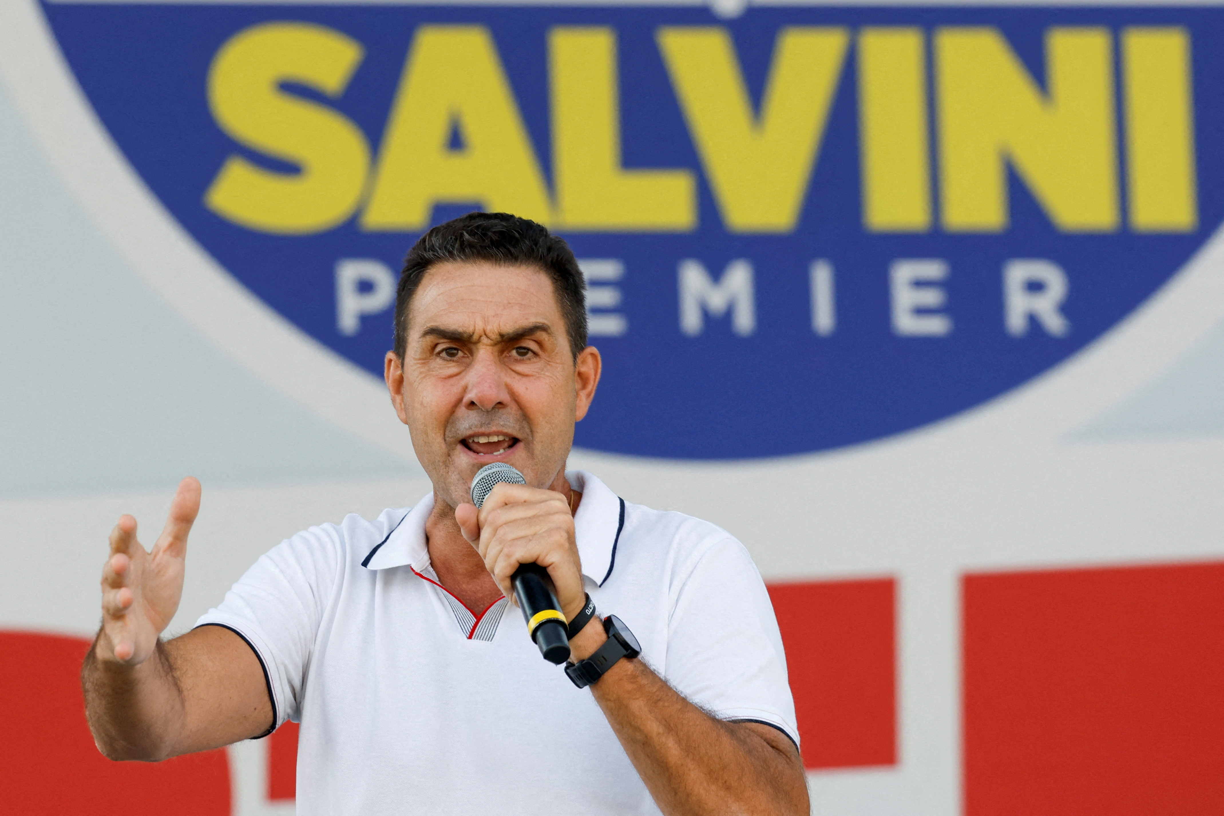 FILE PHOTO: League party annual rally, in Pontida