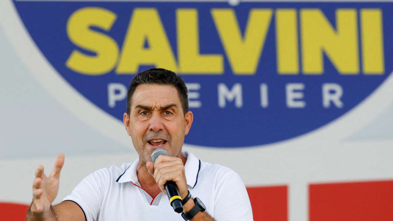 FILE PHOTO: League party annual rally, in Pontida