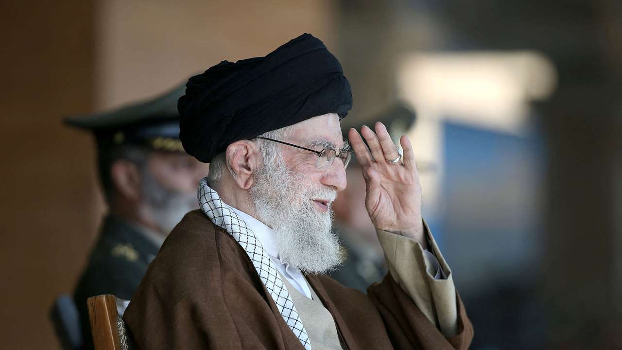 Iran's Supreme Leader Ayatollah Ali Khamenei attends armed forces graduation ceremony in Tehran