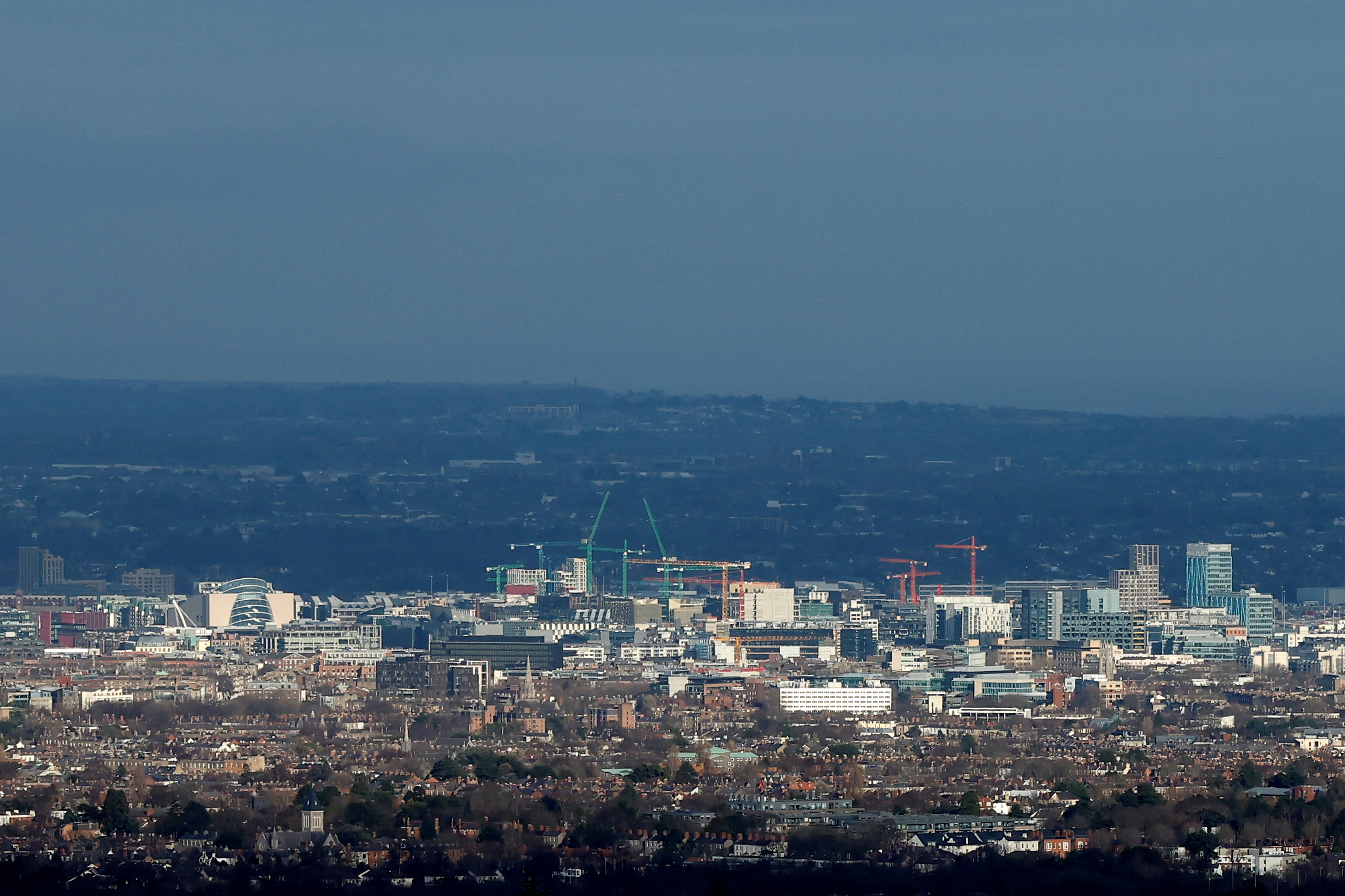 Views of Dublin City, in Killakee