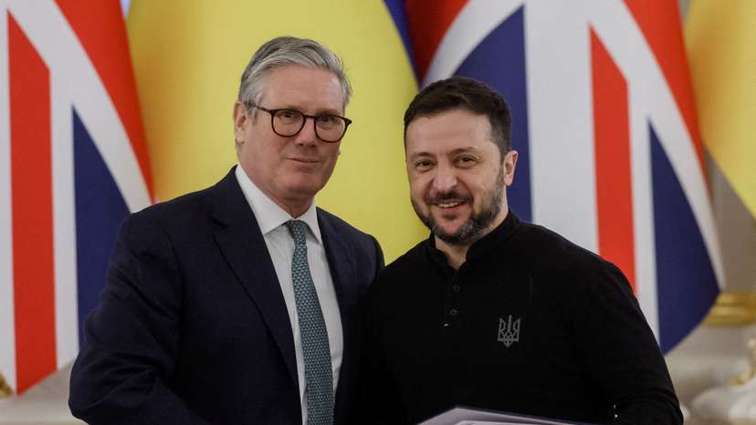 British PM Starmer visits Kyiv