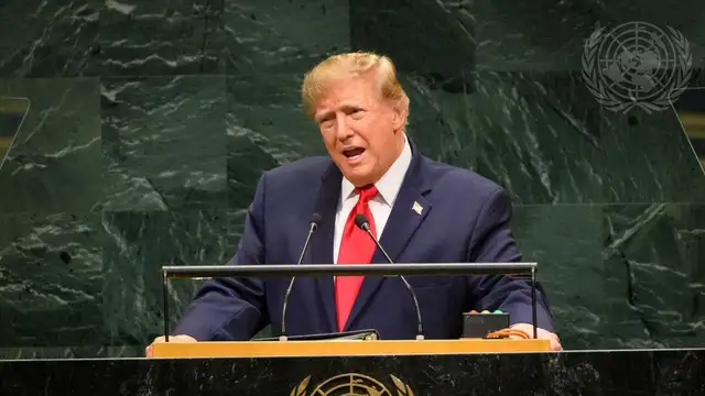Donald Trump faz discurso na 81ª Assembleia Geral da ONU.