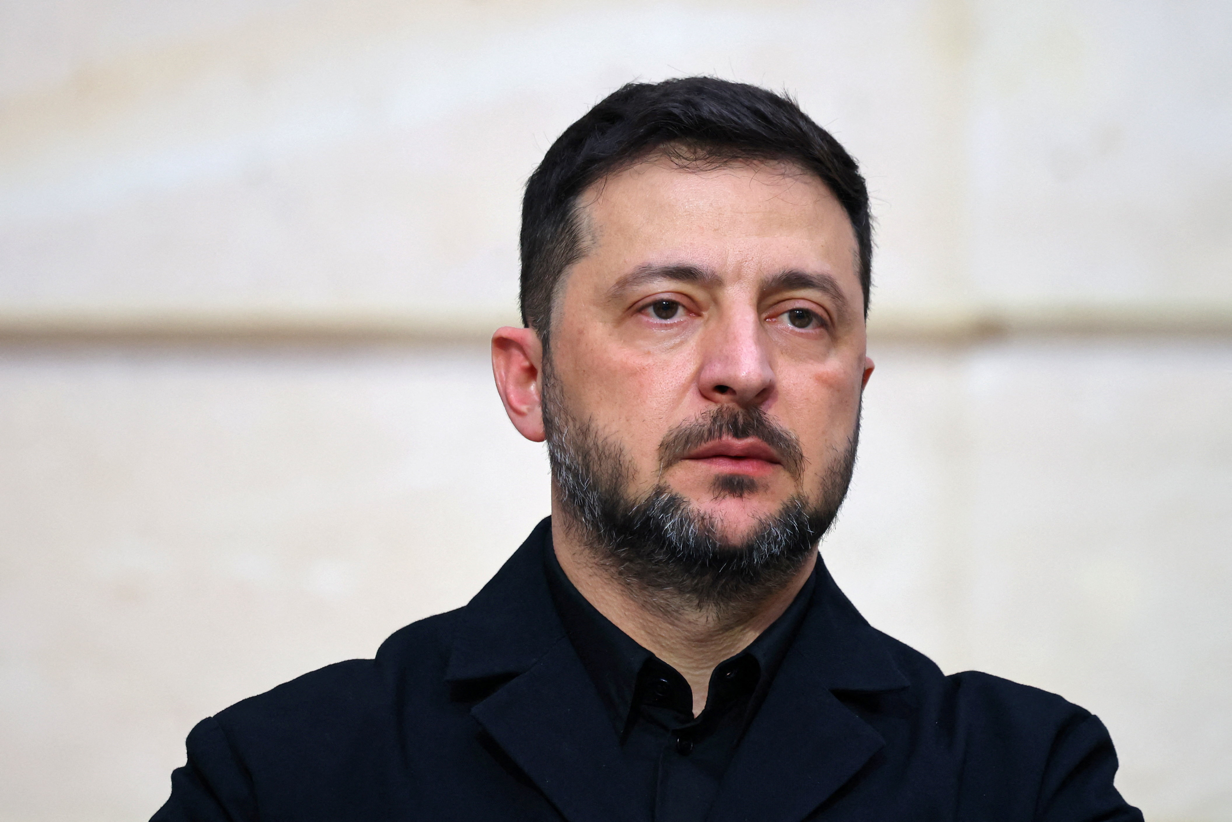 France's Macron meets Ukraine's Zelenskiy at the Elysee Palace in Paris