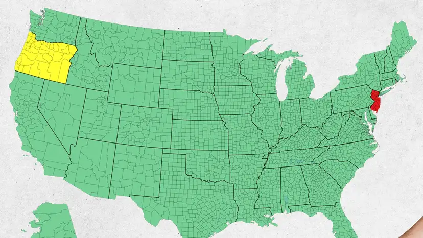 New Jersey is the only US state where drivers cannot pump their own petrol