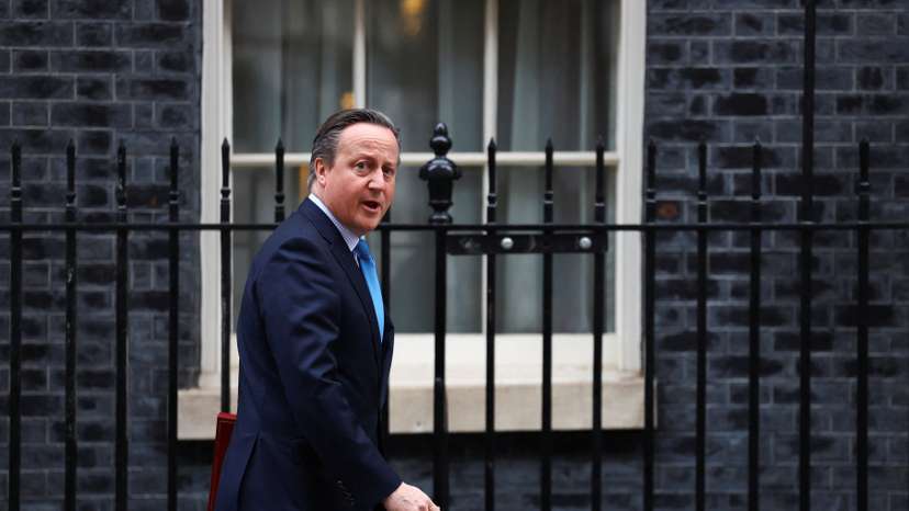 British ministers attend a cabinet meeting in London