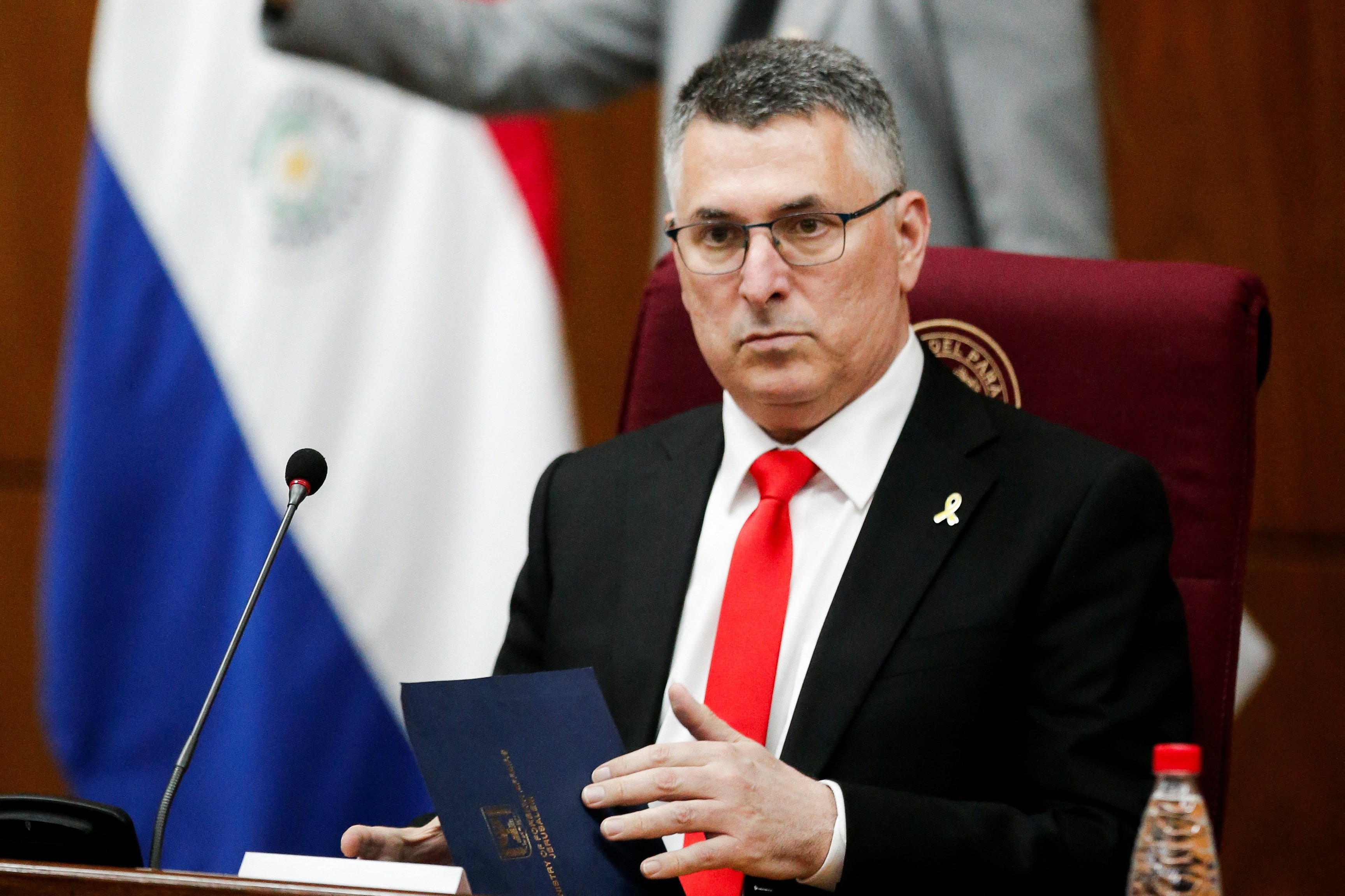 Israeli Foreign Minister Gideon Saar visits Paraguay