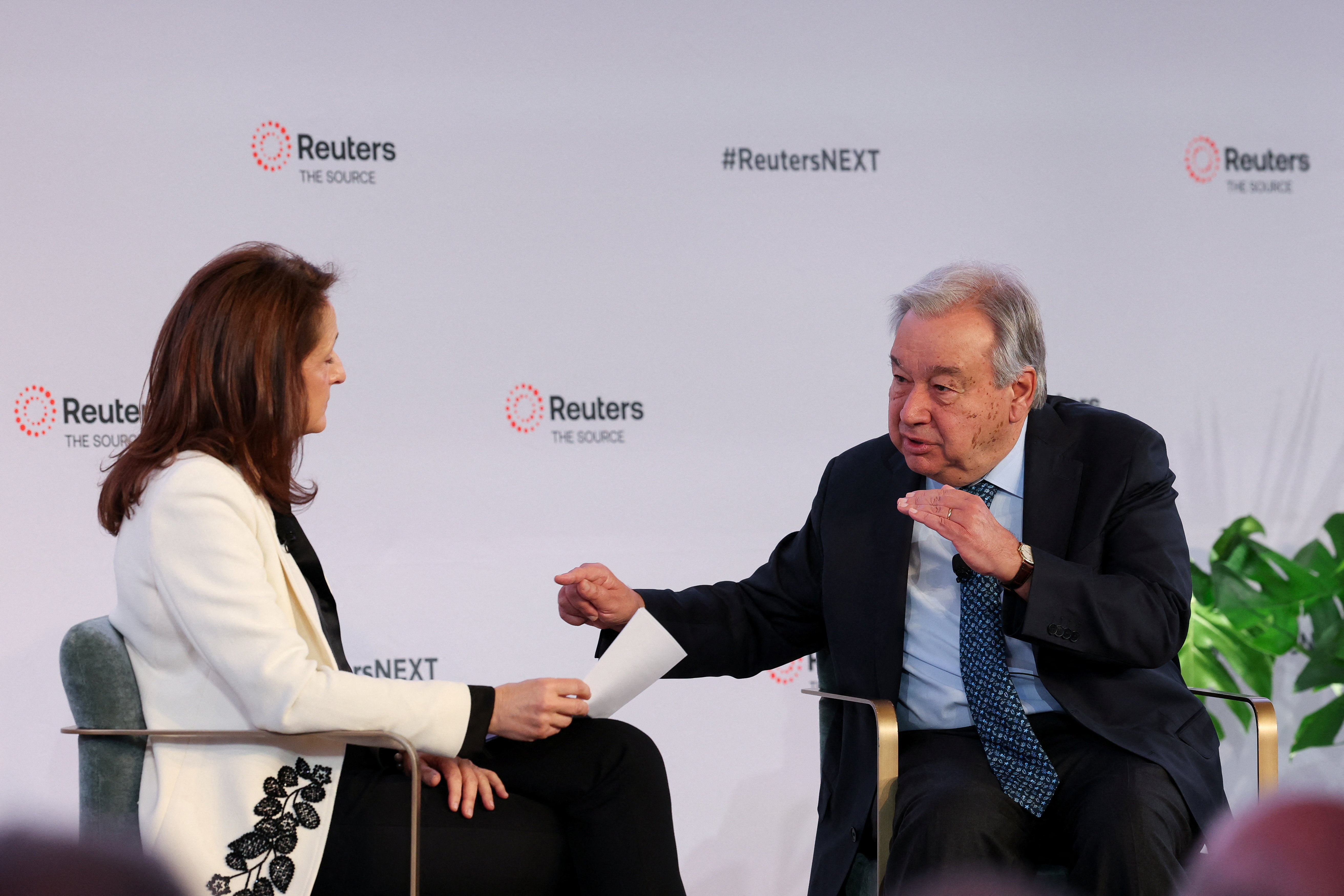 The Reuters NEXT conference, in New York City