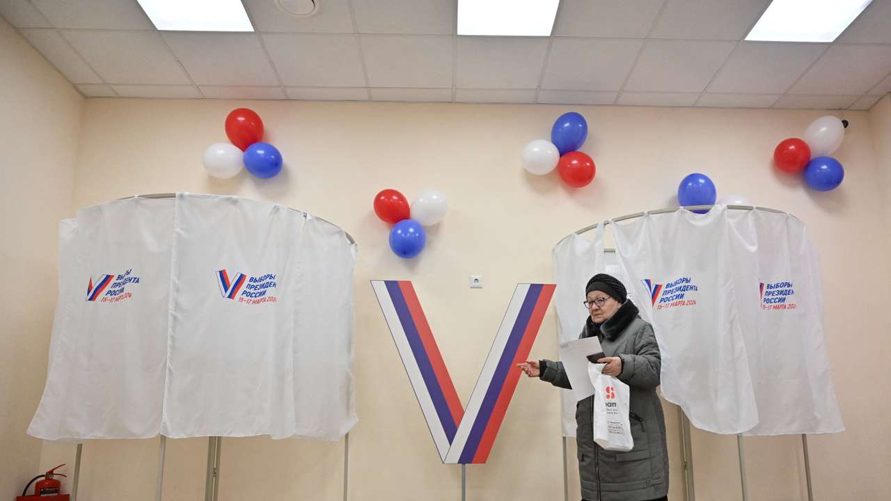 Russian presidential election, in Rostov-on-Don