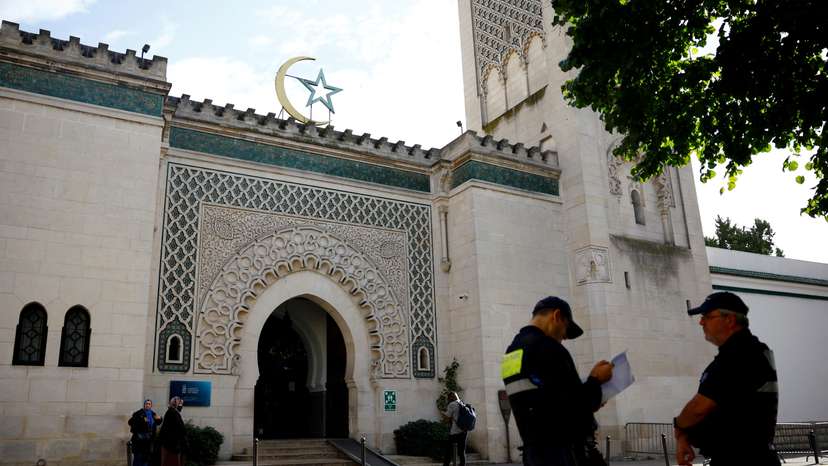 FILE PHOTO: Security around places of worship in Paris