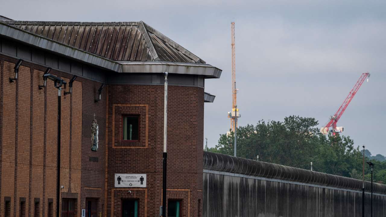 A general view of the Belmarsh prison, in London