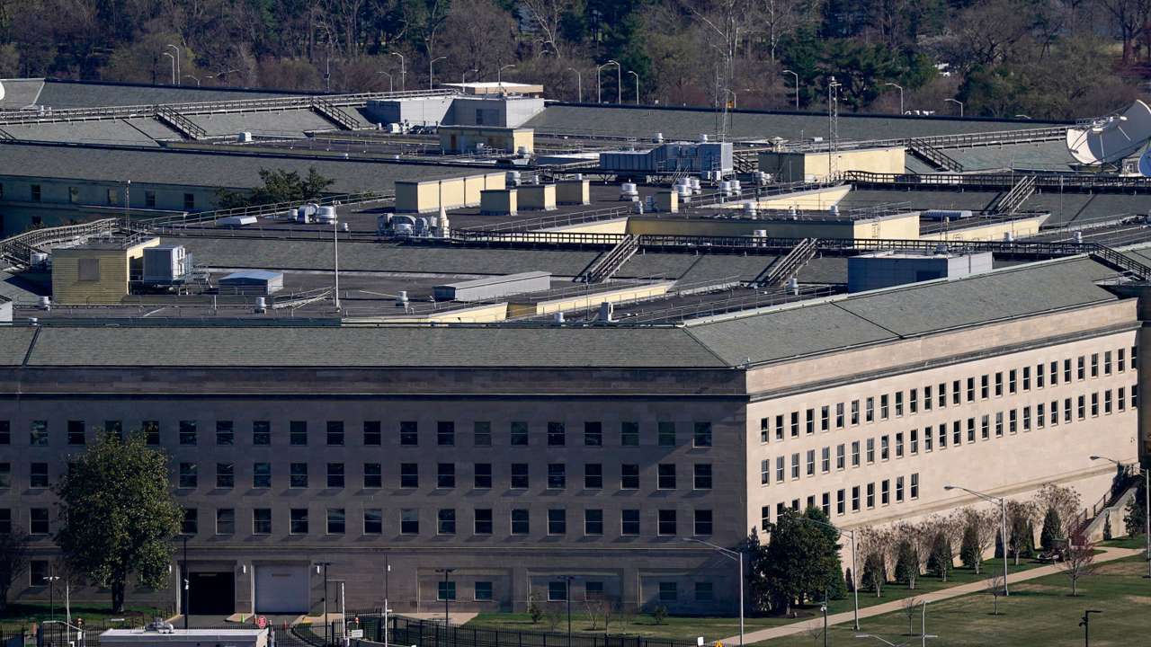 FILE PHOTO: Trump says he will tell US military leaders "we love them\