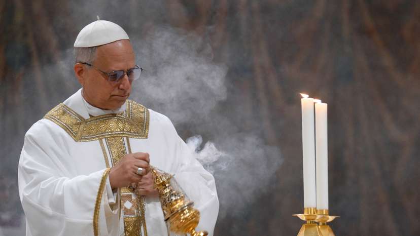 Pope Leo XIV conducts Mass in the Sistine Chapel at the Vatican