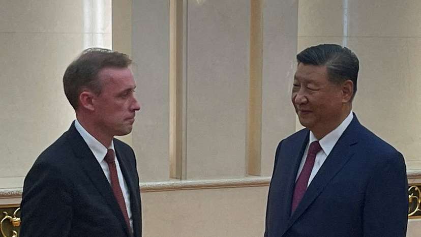U.S. National Security Adviser Jake Sullivan visits China
