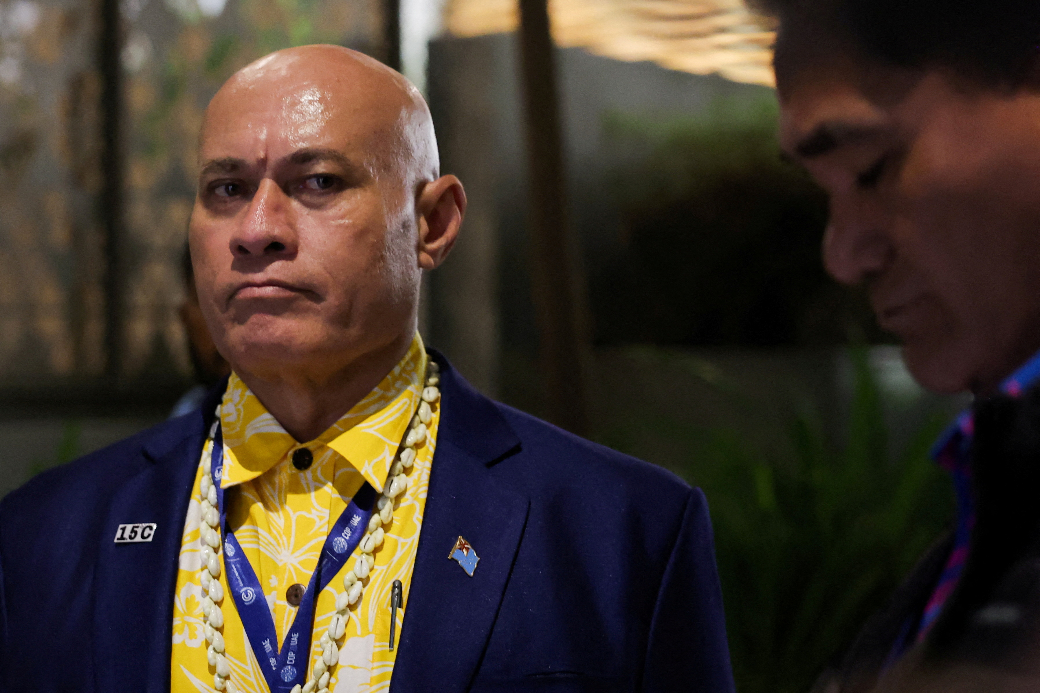 FILE PHOTO: Minister of Finance and Economic Development of Tuvalu Seve Paeniu