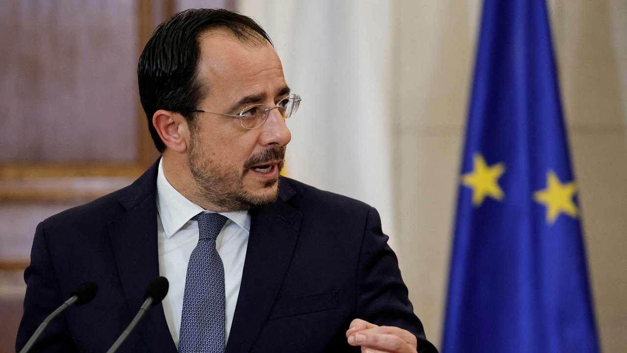 FILE PHOTO: Greek Prime Minister meets Cypriot President in Athens