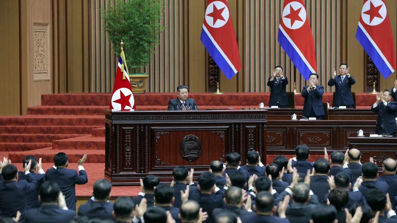 North Korea's Kim pushes new five-year economic plan, nuclear deterrent at parliament session