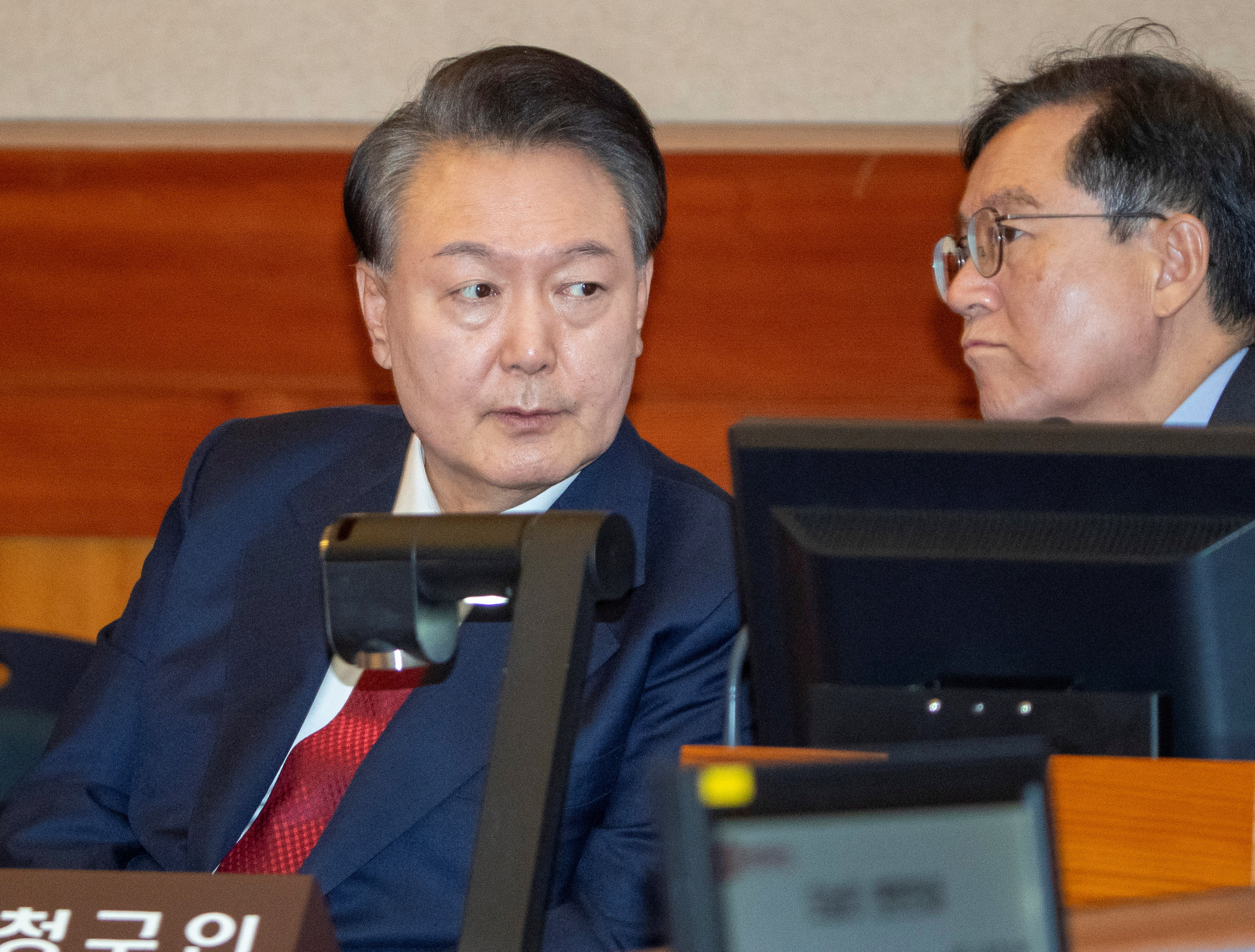 South Korean President Yoon attends impeachment trial hearing