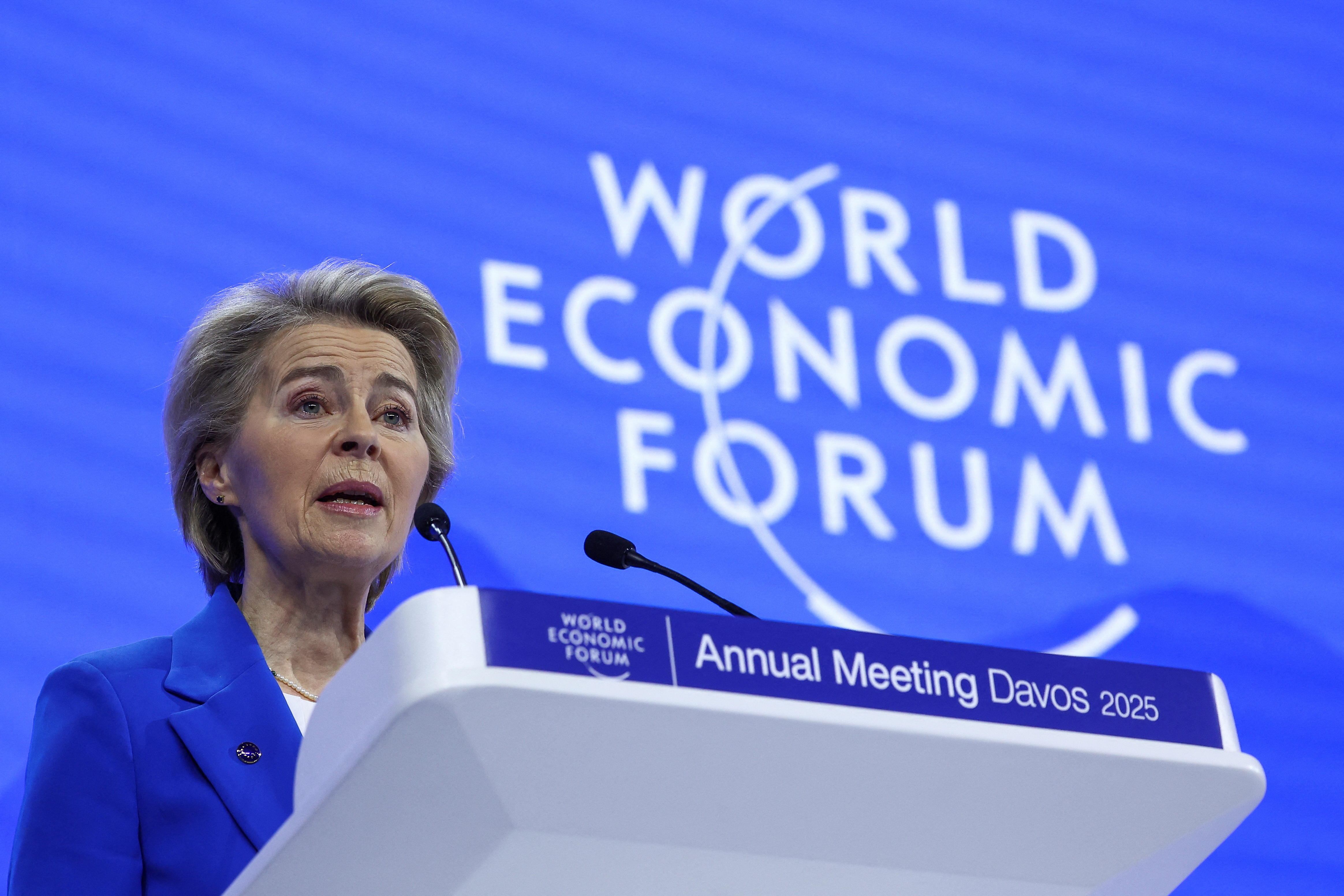 55th annual World Economic Forum (WEF) meeting in Davos
