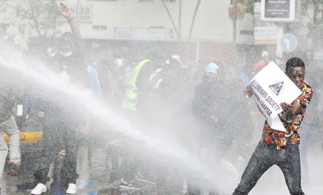 Anti-finance bill protesters clash with police in Nairobi
