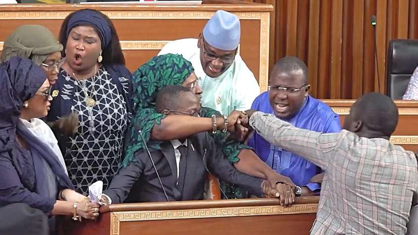 Senegal Parliament Descends Into Chaos