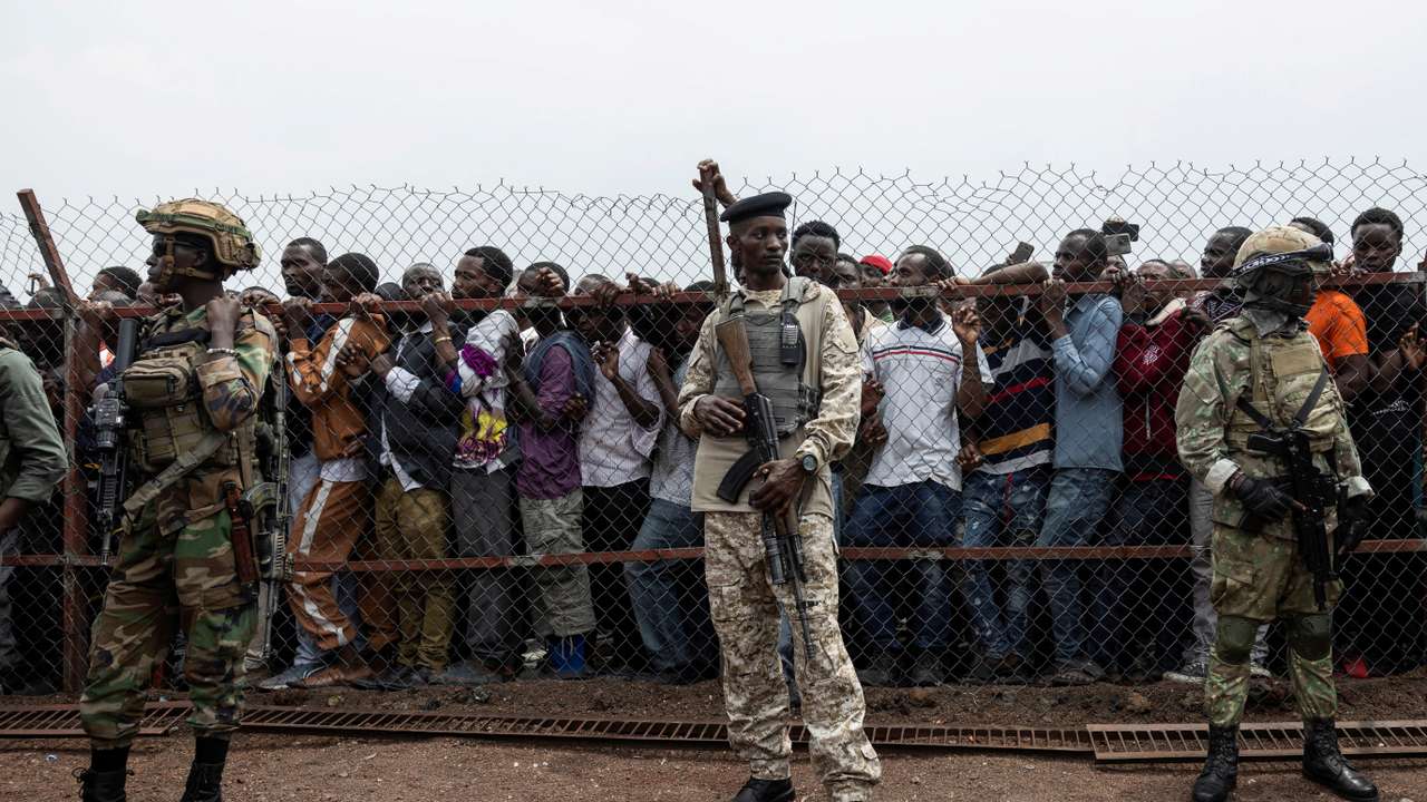 FILE PHOTO: Meeting organised by M23 at the Stade de L'Unite in Goma