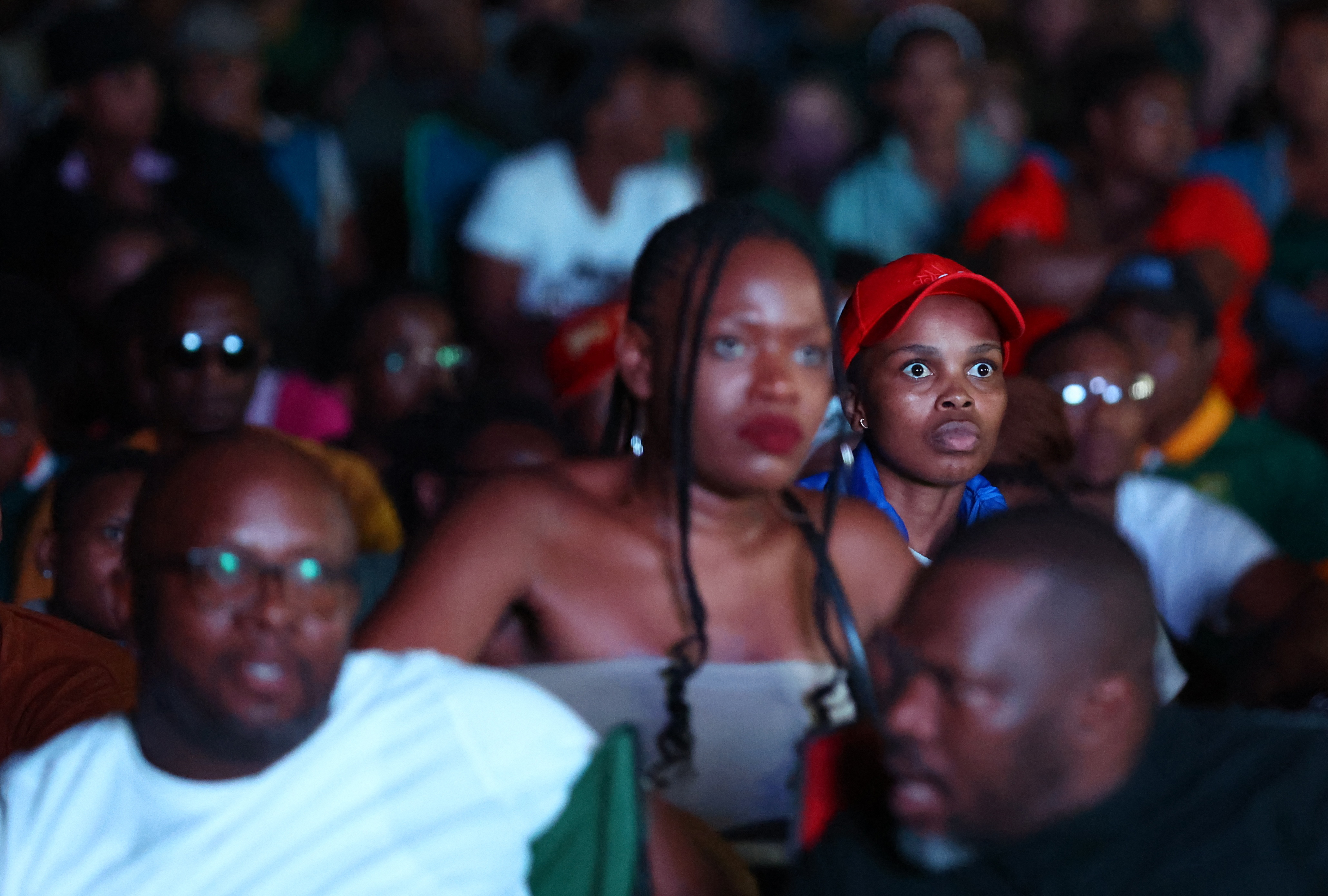 Rugby World Cup 2023 - Semi Final - Fans in Pretoria watch South Africa vs England