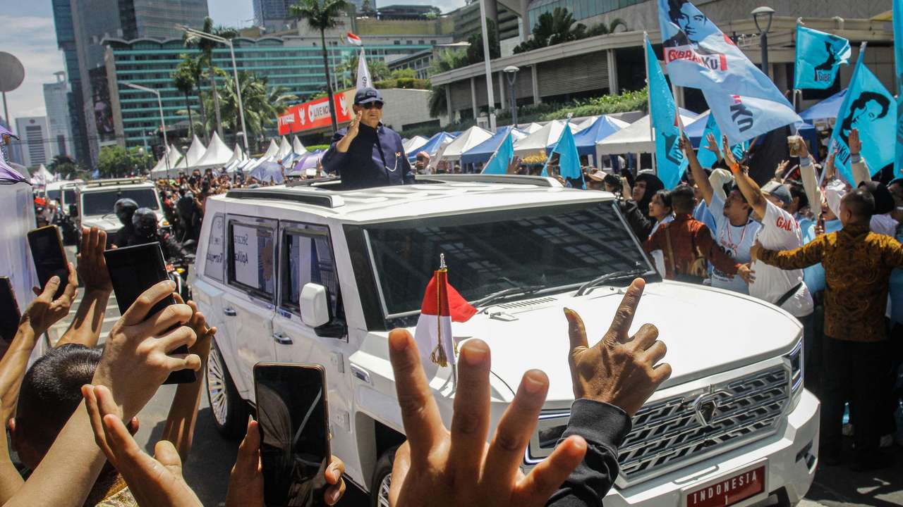 Inauguration of Indonesia's new President Prabowo Subianto, in Jakarta