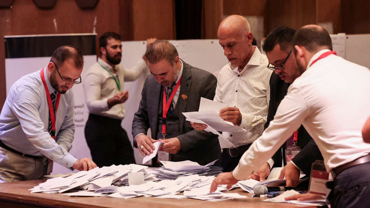 Opening of the electoral process to establish a new parliament in Syria