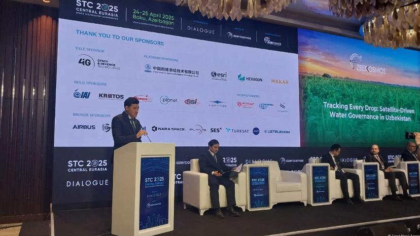 Uzbekistan satellite on farms