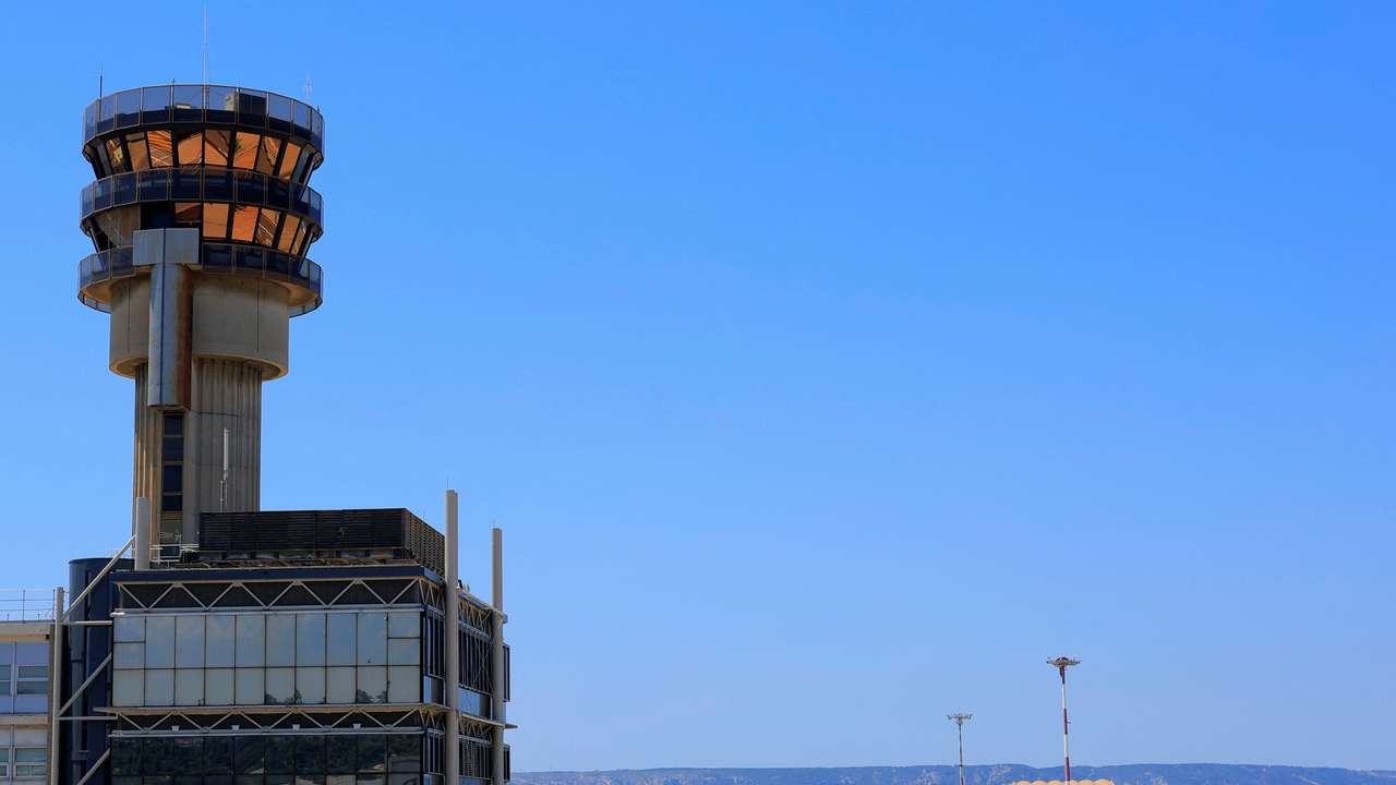 The Marseille-Provence airport in Marignane