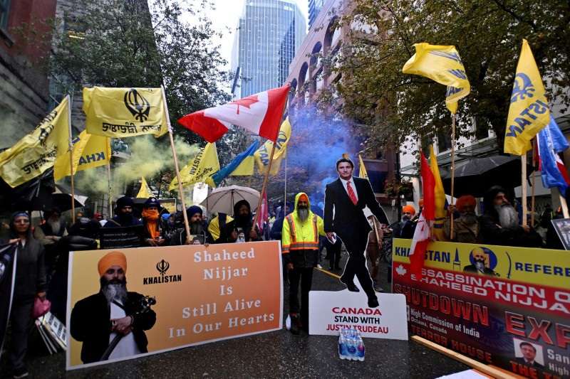 FILE PHOTO: Protest outside India’s consulate in Toronto