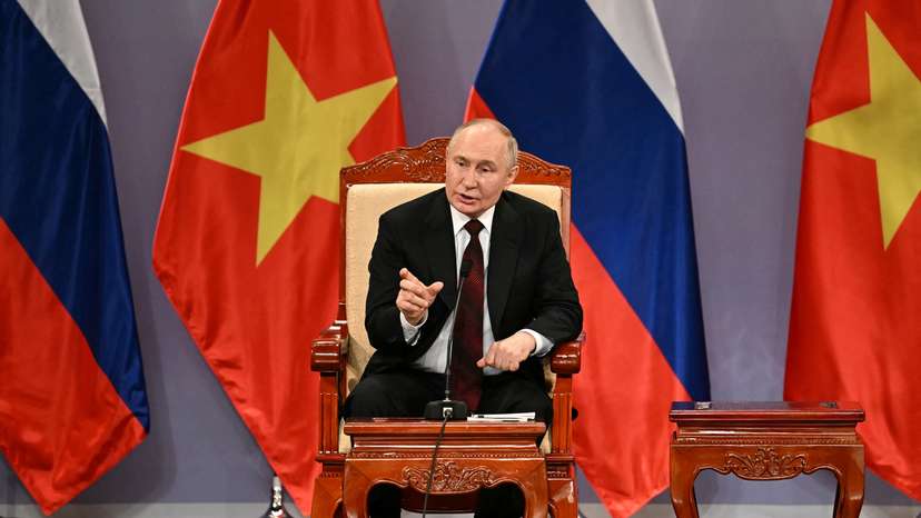 Russia's President Putin visits Vietnam