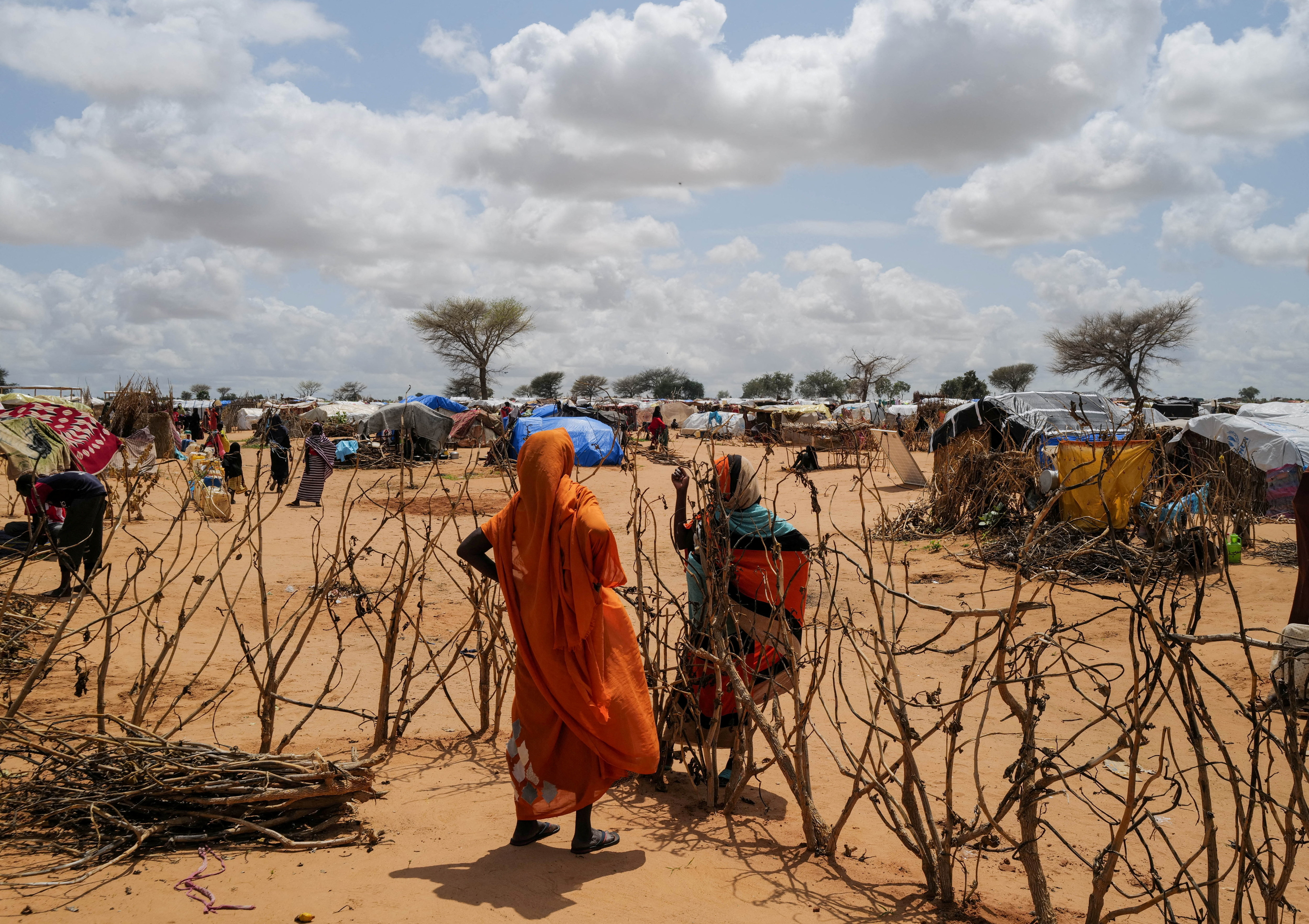 FILE PHOTO: Fleeing Sudanese seek refuge in Chad
